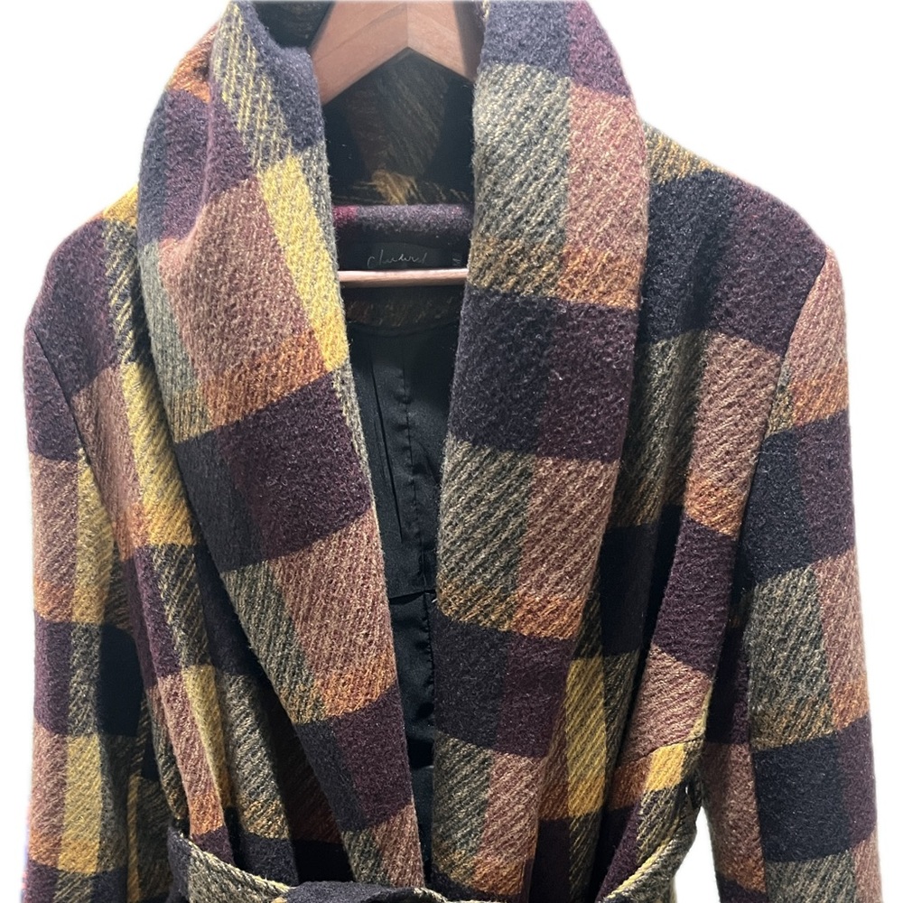Chicwish coat in plaid